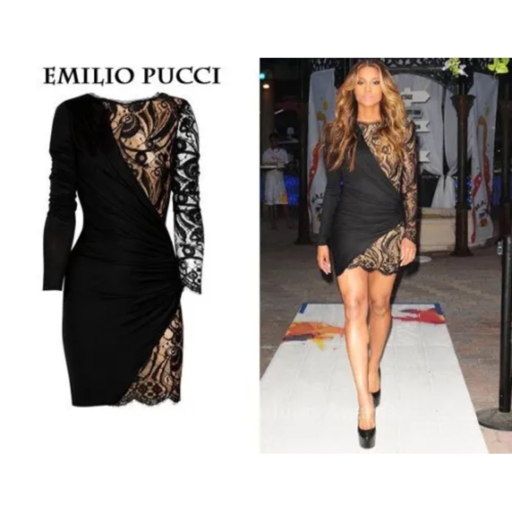 Black and tan Emilio Pucci size M